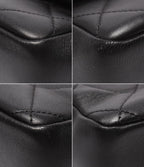 Chanel 2-Way Chain Shoulder Bag Quilted Lambskin Gold — view 5