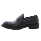 Gucci Horsebit Loafers Leather 40 Black TK — view 2