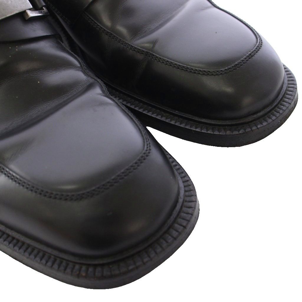 Gucci Horsebit Loafers Leather 40 Black TK — view 3