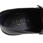 Gucci Horsebit Loafers Leather 40 Black TK — view 9