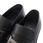 Gucci Horsebit Loafers Leather 40 Black TK — view 5