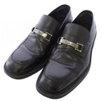 Gucci Horsebit Loafers Leather 40 Black TK