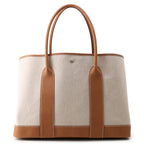 Hermes Tote Neo Garden 41 Voyage Gold Ecru Silver Toile Ash Negonda