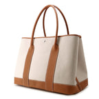 Hermes Tote Neo Garden 41 Voyage Gold Ecru Silver Toile Ash Negonda — view 2