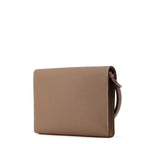 Hermes Clutch Sac a Depeche 24 Etoupe Silver Epsom — view 2