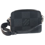 Louis Vuitton Damier Graphite Trio Messenger Bag Black Noir Silver — view 2