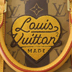 Louis Vuitton Monogram Stripe Keepall Bandouliere 50 2-Way Boston Bag Leather — view 6