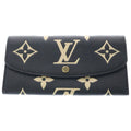 Louis Vuitton Portefeuille Empreinte Noir Cles Mubicolor Flap Wallet Black