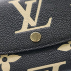 Louis Vuitton Portefeuille Empreinte Noir Cles Mubicolor Flap Wallet Black — view 5