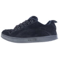 Celine Triomphe Huntington Suede Lace Up Low Cut Sneakers Black