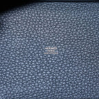 Hermes Picotin Lock PM Taurillon Clemence Leather Handbag Gold Black — view 5