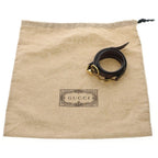 Gucci Jumbo GG Diana Bamboo Small Canvas Leather 2-Way Bag Brown — view 9