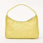 Prada Hand Handbag Mini Andbag Pouch Nylon Yellow — view 2