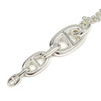 Hermes Necklace Chaine D'ancre Enchainee GM Silver — view 3