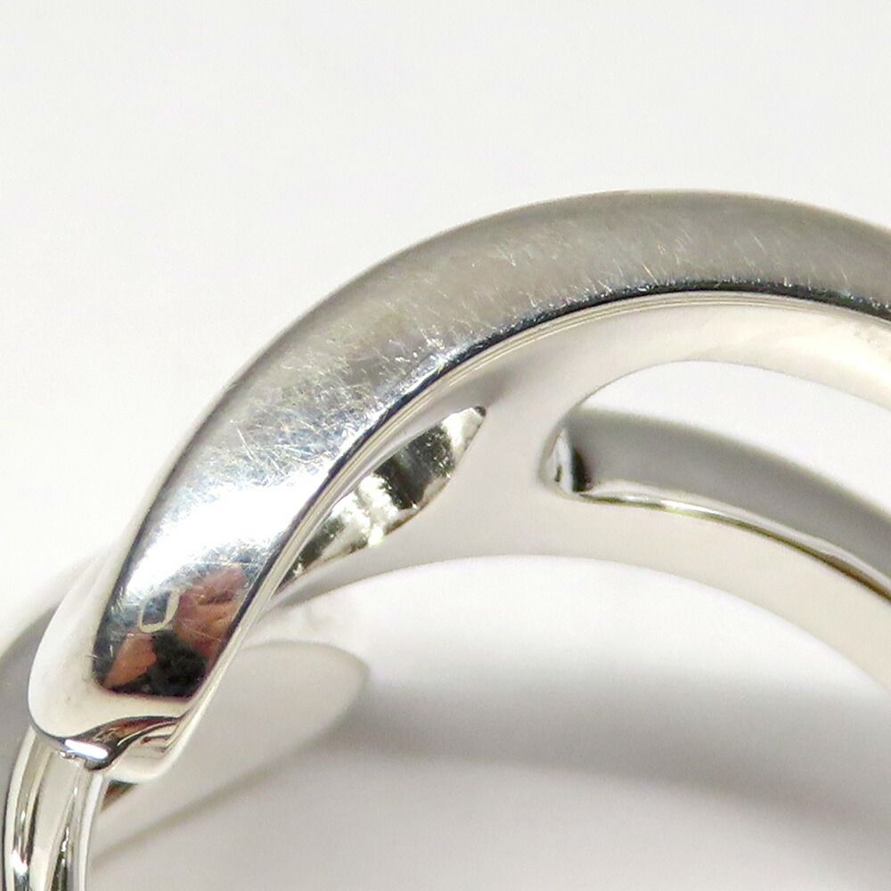 Hermes Ring Chaine D'ancre Punk 53 Silver
