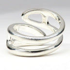 Hermes Ring Chaine D'ancre Punk 53 Silver
