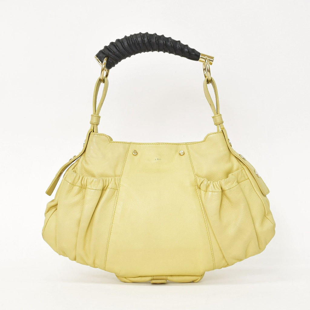 Saint Laurent Mombasa Bag Deerhorn Gold — view 2
