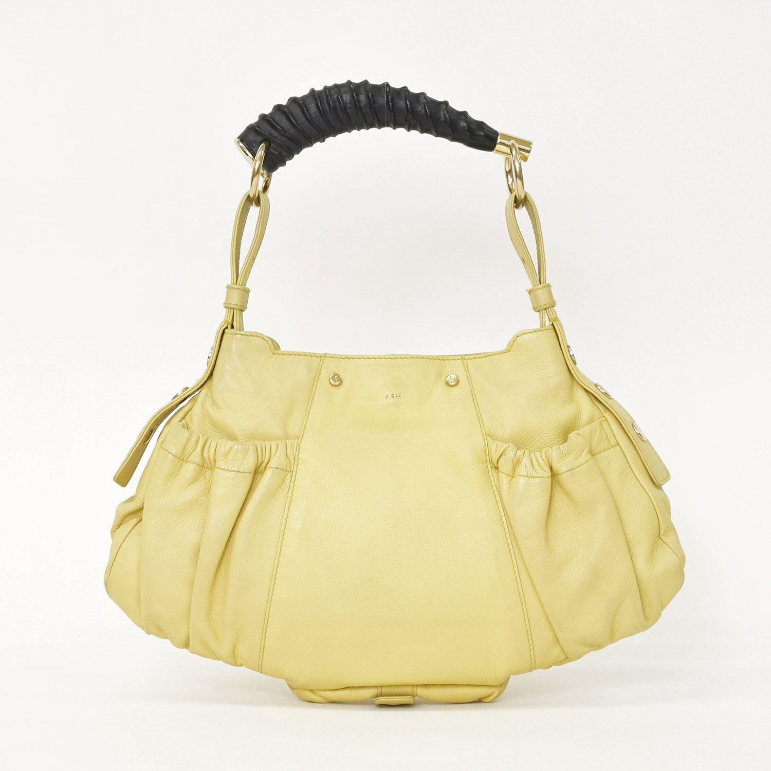 Saint Laurent Mombasa Bag Deerhorn Gold — view 2