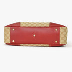 Gucci Handbag GG Canvas Sherry Line Leather Beige — view 8