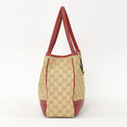 Gucci Handbag GG Canvas Sherry Line Leather Beige — view 3