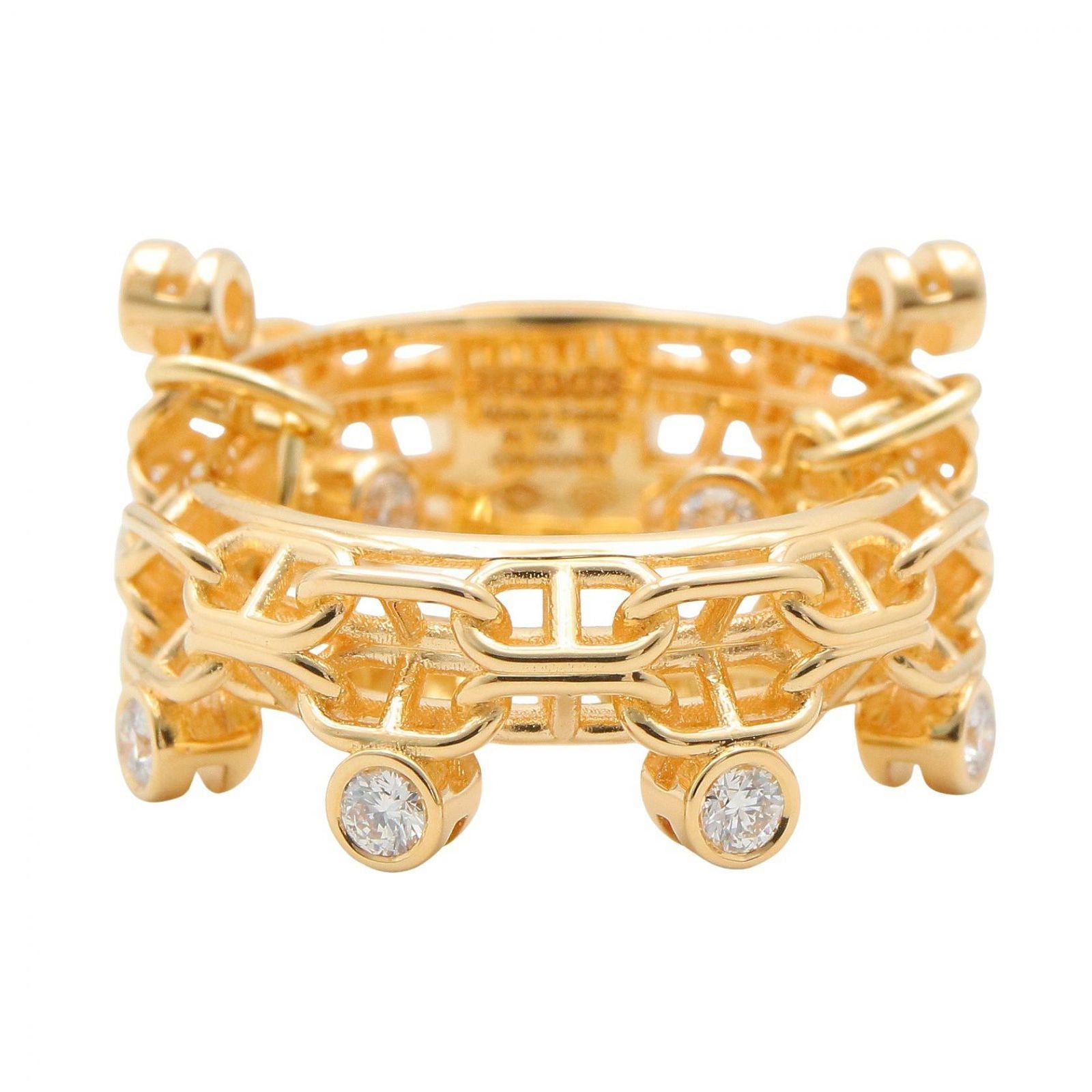 Hermes Ring Calypso Diamond 18k