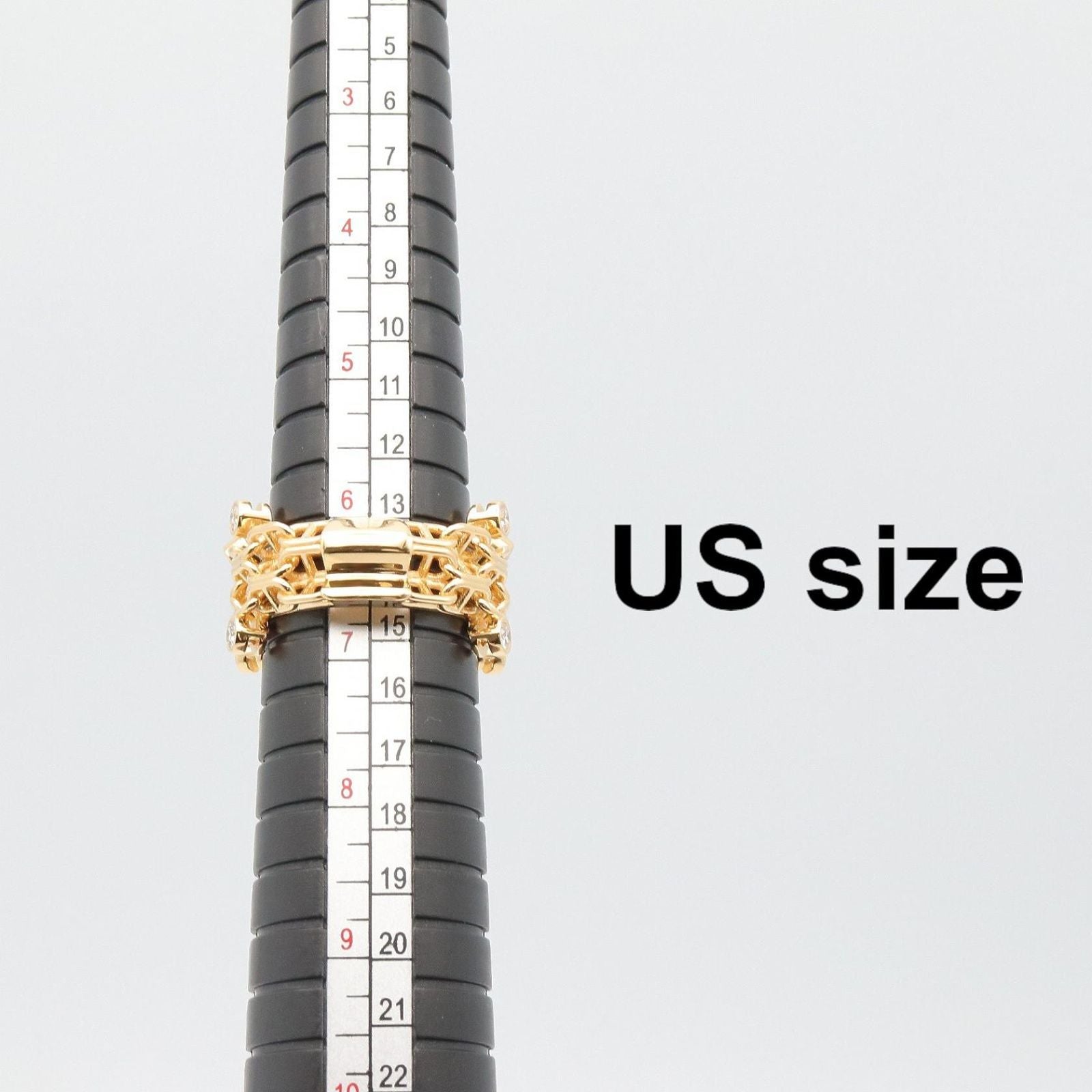 Hermes Ring Calypso Diamond 18k