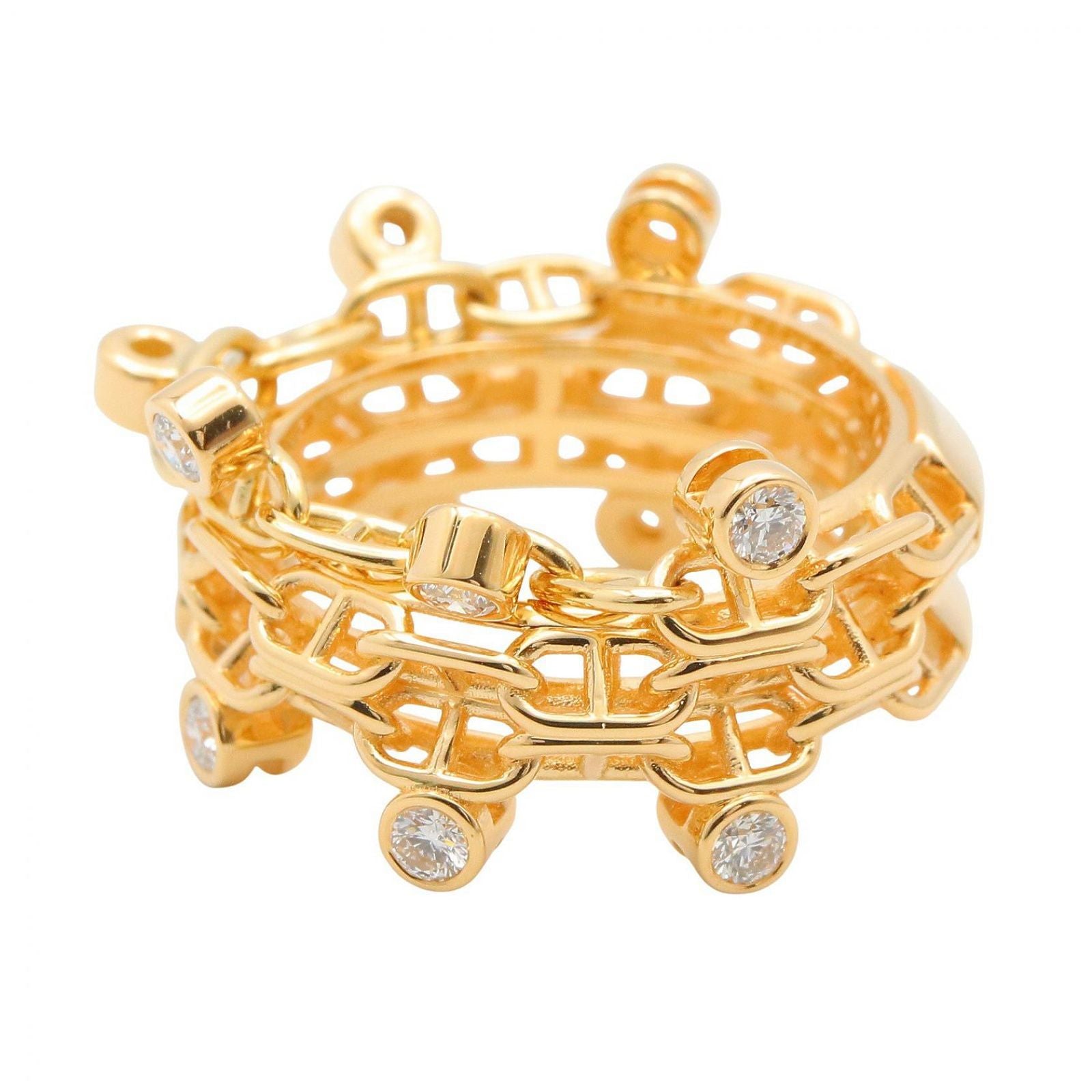 Hermes Ring Calypso Diamond 18k