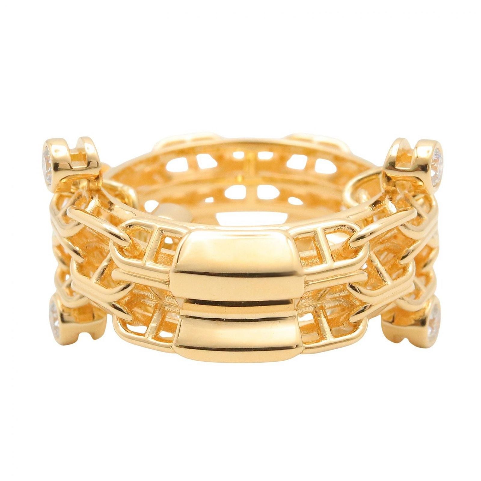 Hermes Ring Calypso Diamond 18k