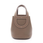 Hermes Handbag in the Loop 18 Etoupe Leather