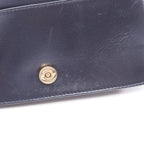 Bottega Veneta Shoulder Bag Intrecciato Navy Leather — view 6