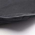 Prada Shoulder Bag Black Nylon Leather Triangle Logo — view 7