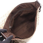Gucci Shoulder Bag GG Canvas Beige Brown Messenger — view 3