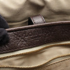 Loewe Shoulder Bag Heritage 376.79.752 Dark Brown Leather Messenger — view 4