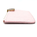 Louis Vuitton Card Case Holder Romy Monogram Empreinte Leather Confetti Pink — view 4