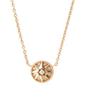 Dior Rose Des Vins Diamond Necklace Gold