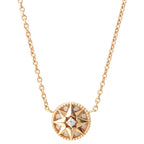Dior Rose Des Vins Diamond Necklace Gold