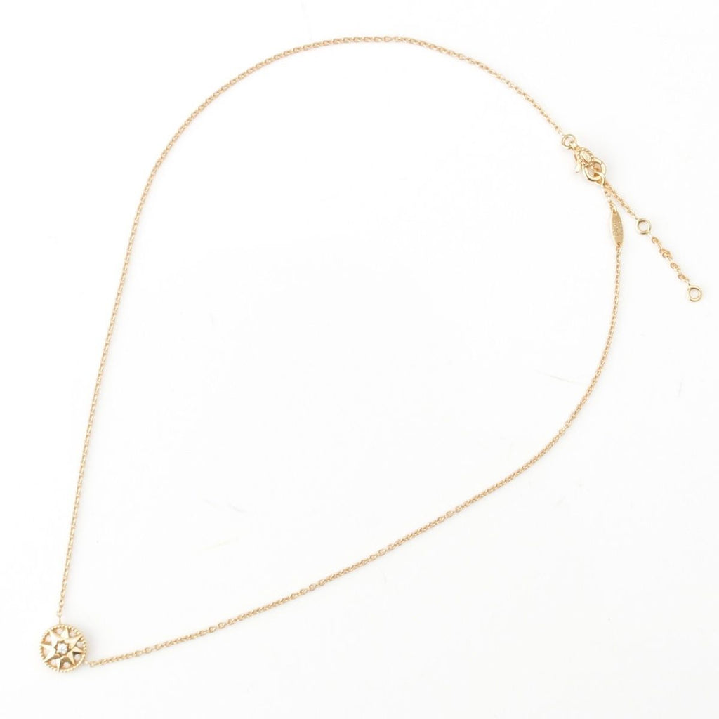 Dior Rose Des Vins Diamond Necklace Gold — view 3