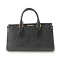 Louis Vuitton On The Go East Waist West Monogram Empreinte Cowhide Chain Strap