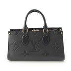 Louis Vuitton On The Go East Waist West Monogram Empreinte Cowhide Chain Strap