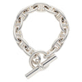 Hermes Chaine D'ancre MM Silver Bracelet