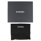 Chanel CC Logo Leather Loafers Shoes — view 5