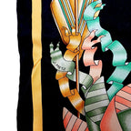 Hermes Carre 90 les Girouettes Weathervane Silk Scarf — view 8