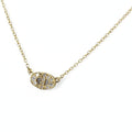 Dior o-le Necklace YG Yellow Gold Pendant 750