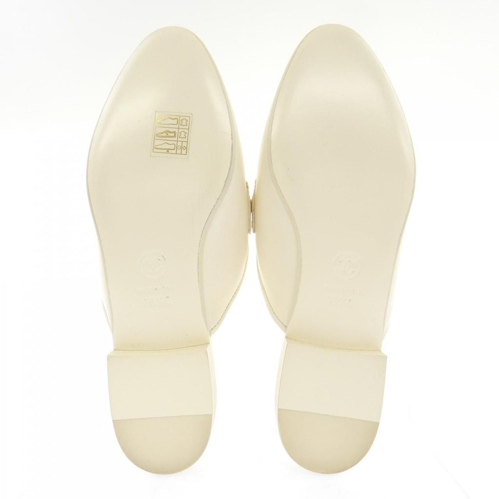Chanel Mules Sandals Beige — view 4