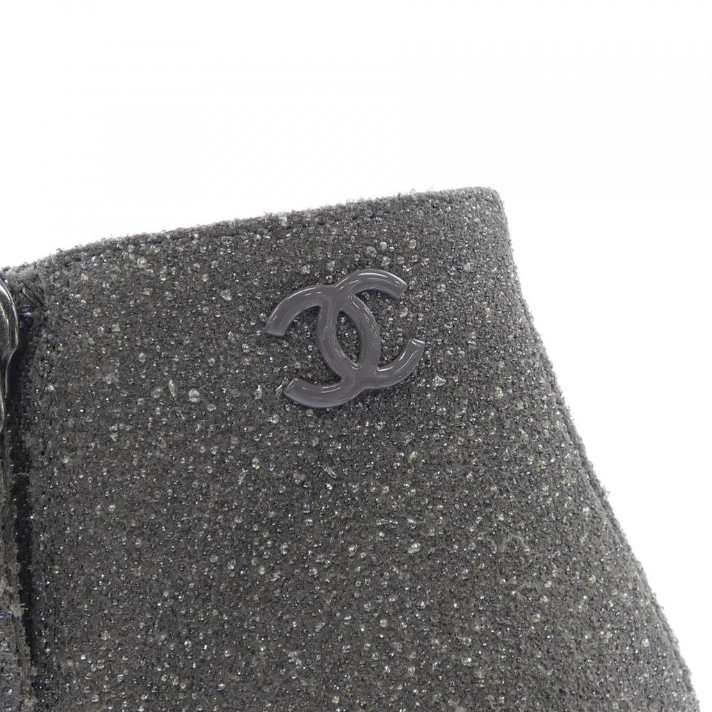 Chanel Boots Gray — view 6