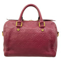 Louis Vuitton Handbag Monogram Empreinte Speedy Bandouliere 25 Aurore Leather