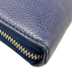 Dior Homme Blue Leather Handbag — view 6