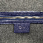 Dior Homme Blue Leather Handbag — view 8
