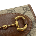 Gucci Bifold Wallet Horsebit Compact GG Supreme — view 7