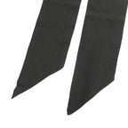 Saint Laurent Paris YSL Logo Silk Scarf Shawl Narrow 13 — view 2